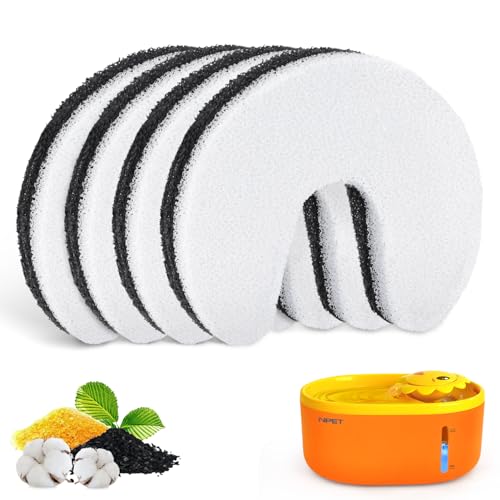 NPET Katze Wasser-Brunnen-Filter 4pcs für Sonnenblume Katze Wasser-Brunnen NC010 NPET Katze Wasser-Brunnen-Filter 4pcs für Sonnenblume Katze Wasser-Brunnen NC010 von NPET