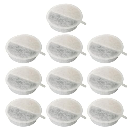 Katzenbrunnenfilter Set Von 10 Trinkdispender Ersatz Filterschaum Wasserfiltrationssystem Hundefontainfilter von NPXUAMTJ