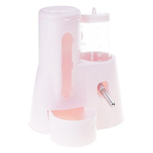 Kleintier-Wasserspender mit integriertem Futterspender, 2-in-1, Haltbarkeit für Haustierkäfig-Wartung, Hamster, automatischer Futterspender und Bewässerungsbehälter Kleintier-Wasserspender mit integriertem Futterspender, 2-in-1, Haltbarkeit für Haustierkäfig-Wartung, Hamster, automatischer Futterspender und Bewässerungsbehälter von NPXUAMTJ