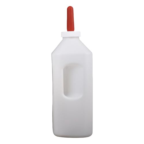 NPXUAMTJ 1-5l Wadenmilchflaschenhalter Mit Ergonomischem Und Silikonnippel Kalb Milchflasche Zum Füttern Der Nonslip Wadenflasche von NPXUAMTJ