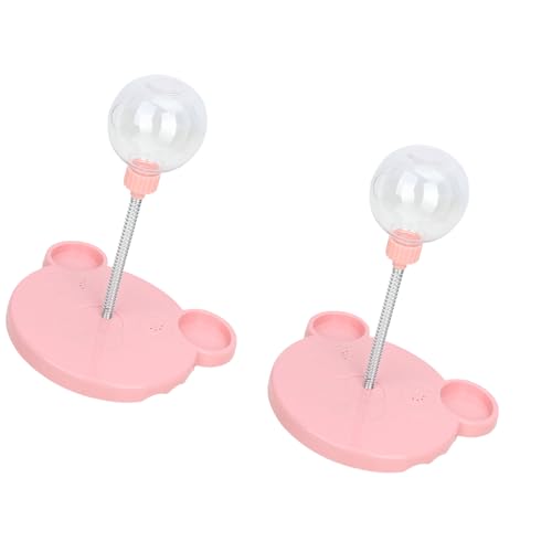 NPXUAMTJ 2pcs Interaktion Katzen Spielzeug Langsamer Feeder Undichte Lebensmittel Behandelt Ballpuzzle Spielzeug Für Mentale Stimulation Und Portionskontrollkatzen Rätsel Rätsel von NPXUAMTJ