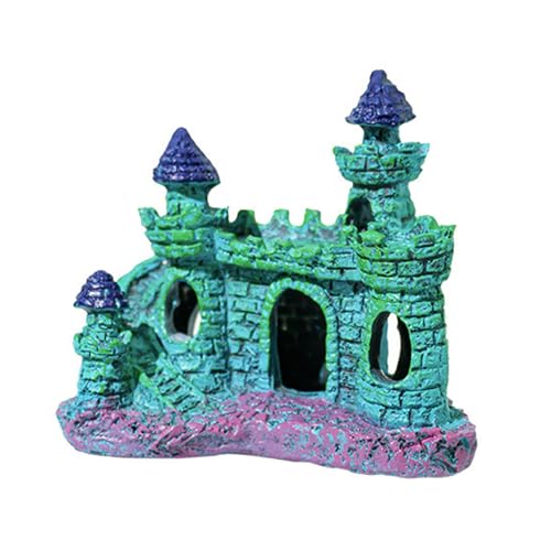 NPXUAMTJ Aquarien Landschaft Leuchtturmharze Aquarien Dekorationen Kunsthandwerk Terrarium Lebensraum Ornamente Foto Requisiten Künstliche Steinhöhle von NPXUAMTJ