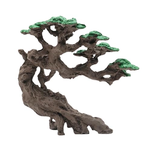 NPXUAMTJ Aquarien Landschaftsbaum Wurzelharzbaumfischtank Unterwasser Decors Dekore Figur Fische Versteckt Schutzhöhle Höhle von NPXUAMTJ