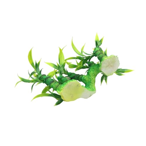 NPXUAMTJ Aquarium-Ornament, künstlich, Bambus, leicht zu reinigen und zu pflegen, für verschiedene Größen von NPXUAMTJ