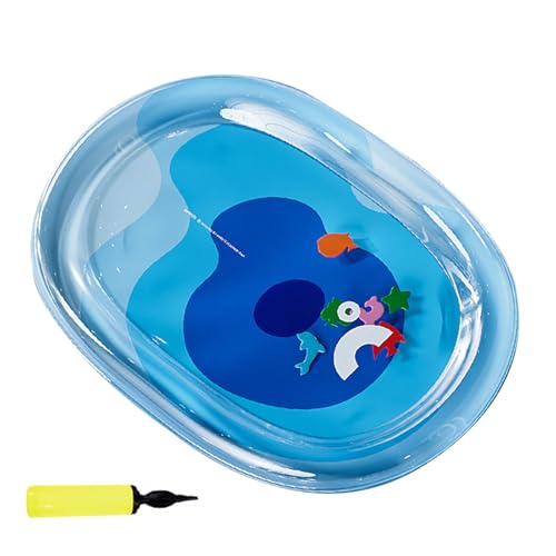 NPXUAMTJ Aufblasbare Haustierkühlmatte Für Heißes Wetter Verdickte PVC Design Kratzfeste Wassermatte Für Hundekatzen Kleines PVC PET Kühlung Kissen von NPXUAMTJ