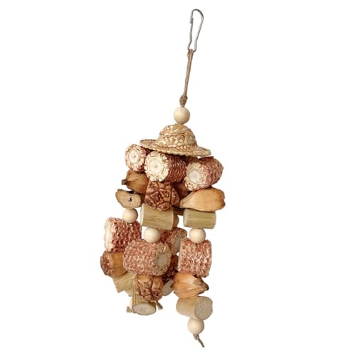 NPXUAMTJ Avian Stimulating Toy Pet Enrichment Toy Papageien Futtersuche Zerkleinerer Spielzeug für Stressabbau bei Papageien von NPXUAMTJ