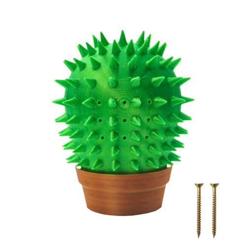 NPXUAMTJ Cactus Corner Croboker Pflege Mit Integrierter Pflegepinsel Wandkunst Für Haarbürsten Wohnraum Rettung Rettende Katzen Kratzer von NPXUAMTJ