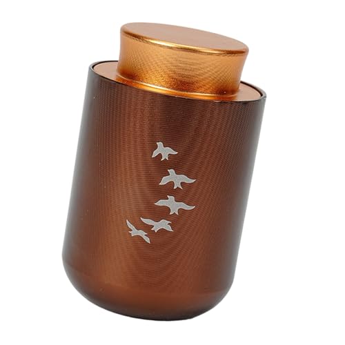 NPXUAMTJ Einfache Asche Urne Memorial Schmuck Verbremnungsschachtel Metall Jar Cremation Juwely Urne Sarg Für Asche Haustier Lagerbehälter von NPXUAMTJ