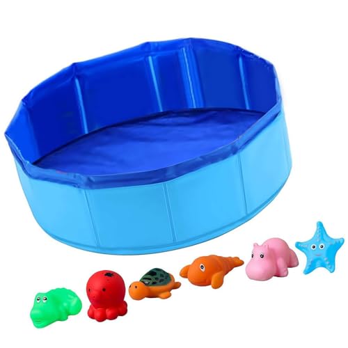 NPXUAMTJ Faltbare Haustierwasserschüssel Skid Widerstands Basis 6pcs Kauspielzeug Tragbarer Badepool Für Katze Und Hunde Gummi Faltbarer Haustier Wasserbehälter NPXUAMTJ Faltbare Haustierwasserschüssel Skid Widerstands Basis 6pcs Kauspielzeug Tragbarer Badepool Für Katze Und Hunde Gummi Faltbarer Haustier Wasserbehälter von NPXUAMTJ