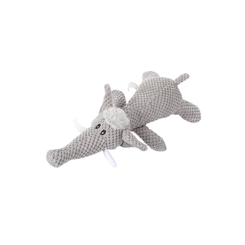 NPXUAMTJ Interactive Plüschhundspielzeug Wolfsformpuppe Für Aggressives Kauen Wolfstraining Und Spielen Sie Chew Proof Hundespielzeug Mit Squeaker von NPXUAMTJ