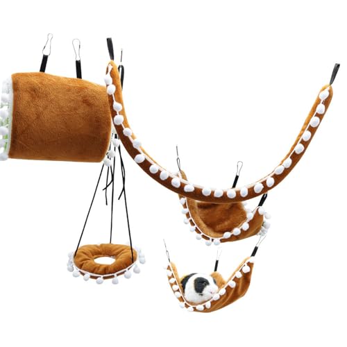 NPXUAMTJ Multifunktionales Hamster Fitnessstudio Set Weiche Stoff Swing Tunnelbett Für Käfigraumoptimierung Gerbikübung Ausrüstung NPXUAMTJ Multifunktionales Hamster Fitnessstudio Set Weiche Stoff Swing Tunnelbett Für Käfigraumoptimierung Gerbikübung Ausrüstung von NPXUAMTJ