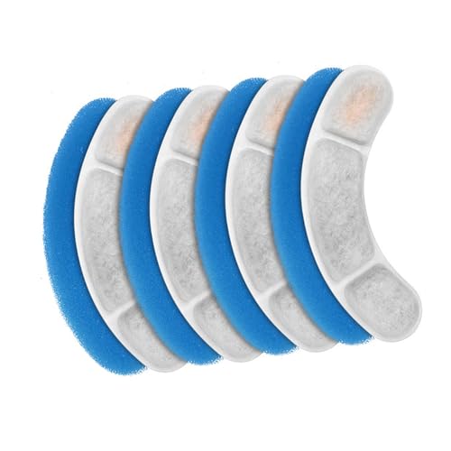 NPXUAMTJ Multilayer Katzen Wasserbrunnenfilter Ersatz Mit Schaum von NPXUAMTJ
