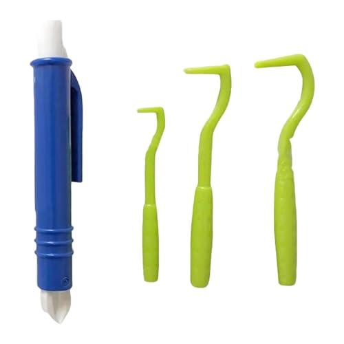 NPXUAMTJ Multisize Ticks Entfernungstool Für PET 4PCS ABS Flöhe Comb Extracter Kits Safe Design Empfindlicher Hauthund Pflege Zecken Remover Dog von NPXUAMTJ