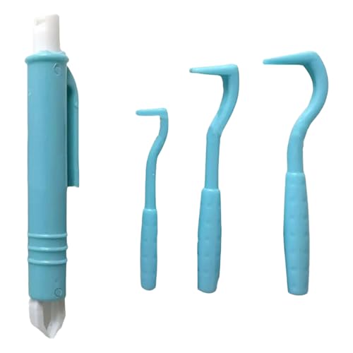 NPXUAMTJ Multisize Ticks Entfernungstool Für PET 4PCS ABS Flöhe Comb Extracter Kits Safe Design Empfindlicher Hauthund Pflege Zecken Remover Dog von NPXUAMTJ