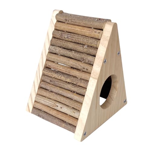 NPXUAMTJ Natural Cools Hamsterversteck aus Holz mit Kletterleiter, Hamsterkäfig, Haustierzubehör NPXUAMTJ Natural Cools Hamsterversteck aus Holz mit Kletterleiter, Hamsterkäfig, Haustierzubehör von NPXUAMTJ