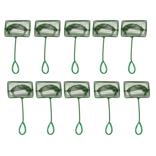 Packung Von 10 Fischtanks Reinigung Von Netto Wartungszubehör Für Effiziente Fischhandhabung Und Entfernung Trümmern In Aquarien Aquarienfischnetz von NPXUAMTJ