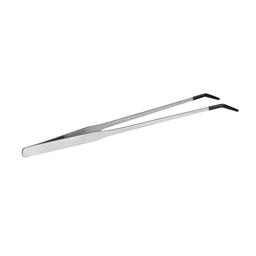 NPXUAMTJ Reptilien Füttern Zange Klemme Nicht Überrutschbeschichtete Edelstahl Für Sichere Haustiernahrung Aquarien Clip Feeding Tool von NPXUAMTJ