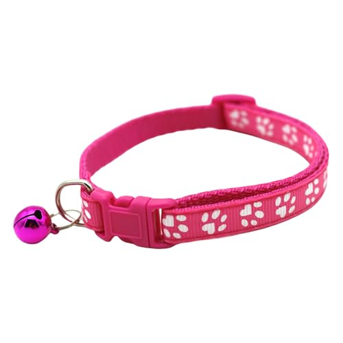 NPXUAMTJ Schöne Pfoten Print Pet Bells Kragen Mit Klar von NPXUAMTJ
