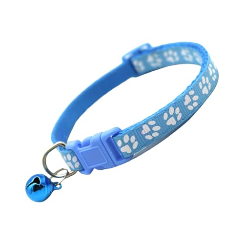 NPXUAMTJ Schöne Pfoten Print Pet Bells Kragen Mit Klar von NPXUAMTJ