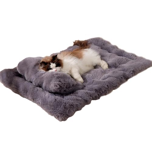 NPXUAMTJ Weiche Haustierbettmatte Für Große Hunde Tränenfeste Stoff Selbstwärme Katzenbetten Für Innenkatzen Plüsch Langlebiger Hundebett von NPXUAMTJ