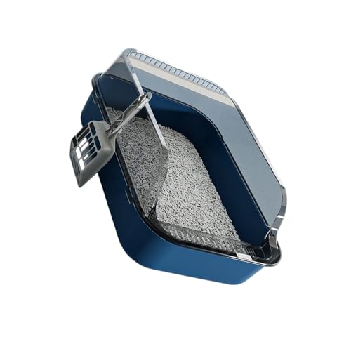 Semizierte Katzentoilette Mit Wand Splash Kräftigen Kratzfeste Verbesserung des Geruchsprävention Müllschale Für Katzen Übergroße Geschlossene Katzen Toilette Semizierte Katzentoilette Mit Wand Splash Kräftigen Kratzfeste Verbesserung des Geruchsprävention Müllschale Für Katzen Übergroße Geschlossene Katzen Toilette von NPXUAMTJ