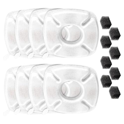 Set Von 8 Ersatzfilter Für Automatische PET Brunnenkatzen Wasserbrunnen Wasser Für Kätzchenspender Katzen Ersatzfilter von NPXUAMTJ