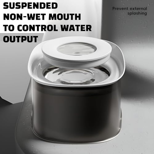 Verschüttungsresistente Haustier Water Bowl Spill Proof Breite Tropfproof Große Kapazität 1L/2 L Einfach Zu Reinigen Hundeschale Für Schnelle Trinker Verschüttungsresistente Haustier Water Bowl Spill Proof Breite Tropfproof Große Kapazität 1L/2 L Einfach Zu Reinigen Hundeschale Für Schnelle Trinker von NPXUAMTJ