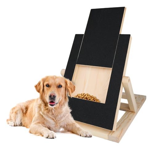 Kratzpad für Hunde, Aus Holz Hunde Kratzbrett für Nägel Kratzmatte für Hunde mit Leckerli-Schublade für Hunde Nagelfeilenbrett für Hunde für Große, Mittelgroße und Kleine Hunde Kratzpad für Hunde, Aus Holz Hunde Kratzbrett für Nägel Kratzmatte für Hunde mit Leckerli-Schublade für Hunde Nagelfeilenbrett für Hunde für Große, Mittelgroße und Kleine Hunde von NQEUEPN