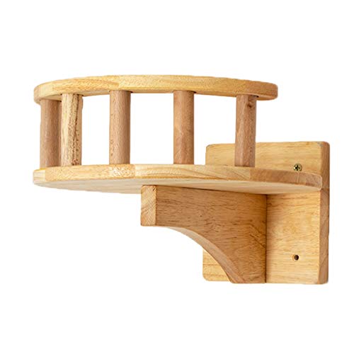 An der Wand montierte Katzen-Kletterleiter, Holztreppe, Sprungplattform, Katzen-Klettergerüst, Kätzchen-Sprungbrett, Haustiermöbel, Katzenbaum An der Wand montierte Katzen-Kletterleiter, Holztreppe, Sprungplattform, Katzen-Klettergerüst, Kätzchen-Sprungbrett, Haustiermöbel, Katzenbaum von NSIBAN