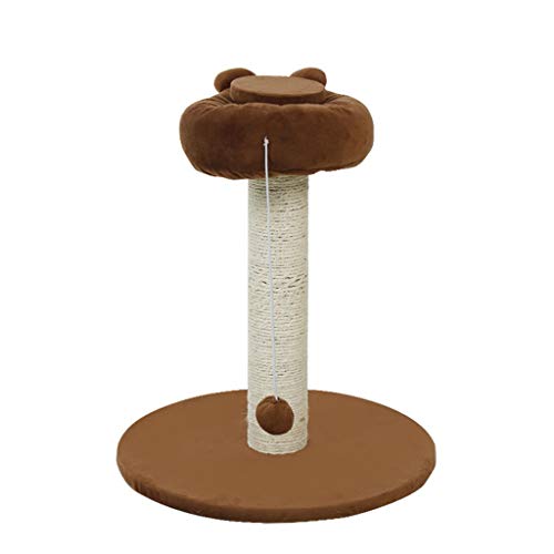 Cats Supply Katzenkratzspielzeug, Kletterspielzeug aus Sisal für Kätzchen, interaktives Katzenspielzeug mit Katzenunterlage, Sisalsäule Cats Supply Katzenkratzspielzeug, Kletterspielzeug aus Sisal für Kätzchen, interaktives Katzenspielzeug mit Katzenunterlage, Sisalsäule von NSIBAN