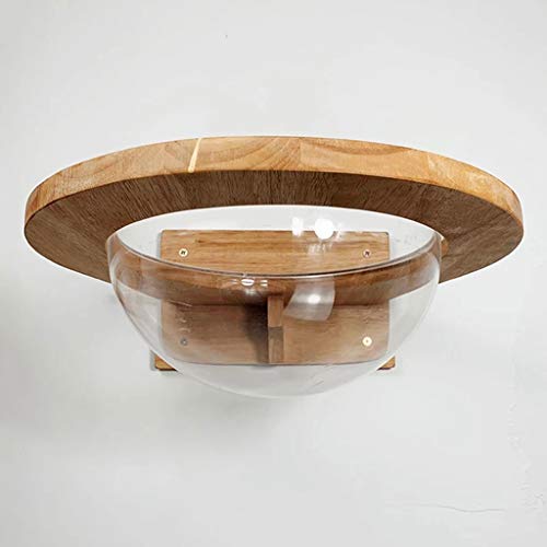Haustier-Katzen-Wandhaus, Wandmontage, transparente Raumkapsel, Katzenbaum, hölzernes Katzen-Klettergerüst, Kätzchenbett, Sprungbrett Haustier-Katzen-Wandhaus, Wandmontage, transparente Raumkapsel, Katzenbaum, hölzernes Katzen-Klettergerüst, Kätzchenbett, Sprungbrett von NSIBAN