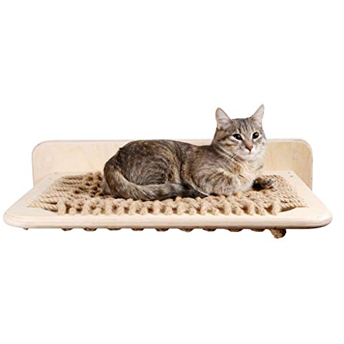 Katzen-Wandrahmen, atmungsaktiv, Katzen-Klettergerüst, Katzenstreu, internes Holzbrett, Katzen-Hängematte, an der Wand montierte, aus Bindfäden gewebte Katzen-Hängematte Katzen-Wandrahmen, atmungsaktiv, Katzen-Klettergerüst, Katzenstreu, internes Holzbrett, Katzen-Hängematte, an der Wand montierte, aus Bindfäden gewebte Katzen-Hängematte von NSIBAN