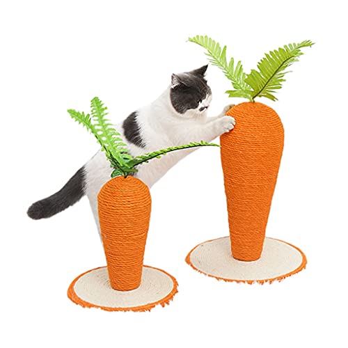 Katzenkratzer, Katzenbaumturm, Kratzbaum für Katzen, niedlicher Karotten-Katzen-Kletterpfosten, lustige Katzen, Schleifklauenpfosten, Heimtierbedarf Katzenkratzer, Katzenbaumturm, Kratzbaum für Katzen, niedlicher Karotten-Katzen-Kletterpfosten, lustige Katzen, Schleifklauenpfosten, Heimtierbedarf von NSIBAN