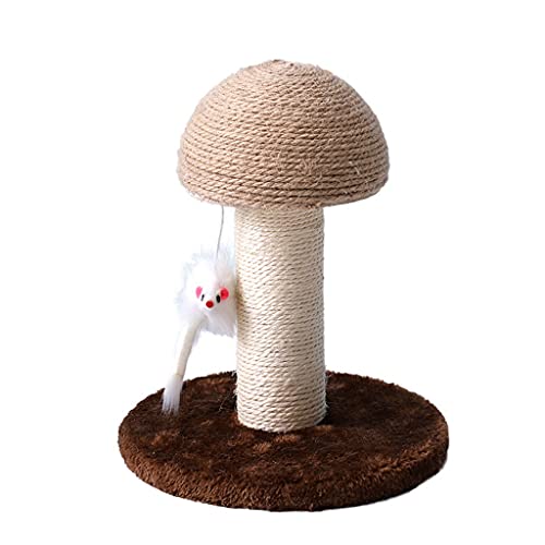 New Pet Products Sisal-Seilschaft, EIN Holzrahmen für Spielzeug, Katzen, Schaber mit Ebenen, Leiterrahmen für Toy Mushroom Fitness Kitty Post New Pet Products Sisal-Seilschaft, EIN Holzrahmen für Spielzeug, Katzen, Schaber mit Ebenen, Leiterrahmen für Toy Mushroom Fitness Kitty Post von NSIBAN