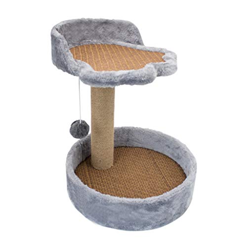 Niedliches Haustier-Katzenbaumspielzeug mit Ball-Kratzpfosten für Katzen, Kätzchen, Kletterbaum, Katzenspielzeug Niedliches Haustier-Katzenbaumspielzeug mit Ball-Kratzpfosten für Katzen, Kätzchen, Kletterbaum, Katzenspielzeug von NSIBAN