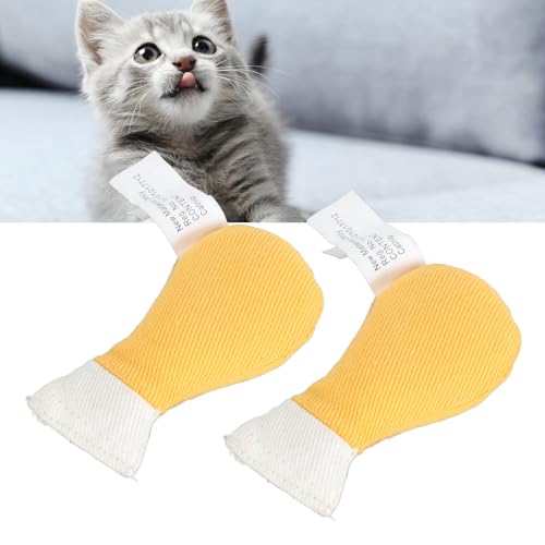 NSXAYIWE 2-teiliges Katzenspielzeug mit Hühnerbeinen, bissfestes Katzenminze-Spielzeug mit Knistergeräuschen, gefülltes interaktives Katzen-Katzenminze-Spielzeug für Katzen im NSXAYIWE 2-teiliges Katzenspielzeug mit Hühnerbeinen, bissfestes Katzenminze-Spielzeug mit Knistergeräuschen, gefülltes interaktives Katzen-Katzenminze-Spielzeug für Katzen im von NSXAYIWE