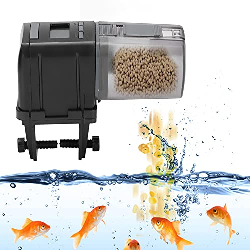 NSXAYIWE Automatischer Fischfuttermittel für Aquarium, großer Kapazitätsfischfutterautomatischer Spender mit Timer & LED -Display, Urlaubsfischfutter für kleine Tankaquariumzubehör NSXAYIWE Automatischer Fischfuttermittel für Aquarium, großer Kapazitätsfischfutterautomatischer Spender mit Timer & LED -Display, Urlaubsfischfutter für kleine Tankaquariumzubehör von NSXAYIWE