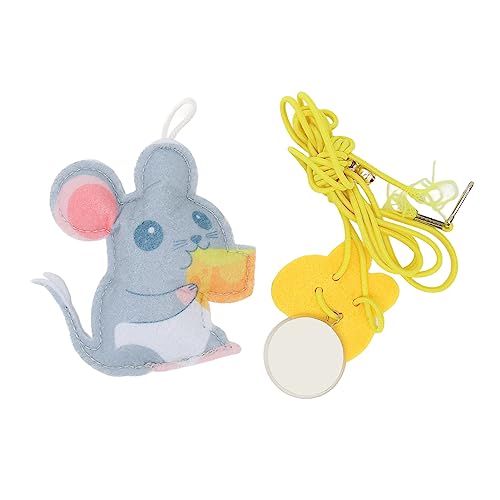 NSXAYIWE Selbstspielendes Katzenspielzeug mit hängender Tür, verstellbare Maus mit elastischem Seil und Katzenminze, interaktives Neckspielzeug mit hängender Tür für Katzen und Kätzchen NSXAYIWE Selbstspielendes Katzenspielzeug mit hängender Tür, verstellbare Maus mit elastischem Seil und Katzenminze, interaktives Neckspielzeug mit hängender Tür für Katzen und Kätzchen von NSXAYIWE