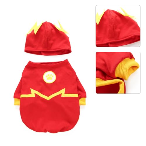 Halloween-Hundekostüm, großes Haustier, Weihnachten, Weihnachtsmann, festliche Party, coole Pompons, Zubehör, Hund, Cosplay, Tier-Pyjama für Damen von NUEAYMS