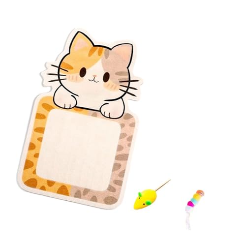 Ohne Rückstände, wandmontiertes Brett, selbstklebende Rückseite, platzsparend, Wandaufkleber, Katzenspielzeug von NUEAYMS