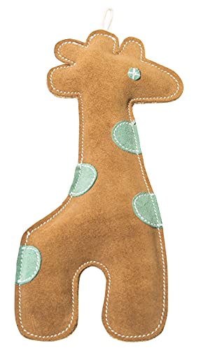 NUFNUF - Scooby Suede Leather Toy Giraffe von NUFNUF