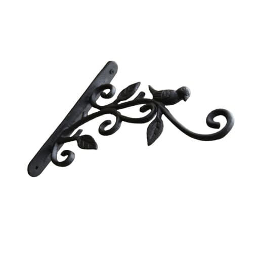 NULYLU Gartendraht Hängender Pflanzenhalter Schwerlast Wandhaken Für Garten & Ideal Für Blumenampeln Laternen Und Gartenaccessoires 1 Set Halterung Blumenkasten von NULYLU