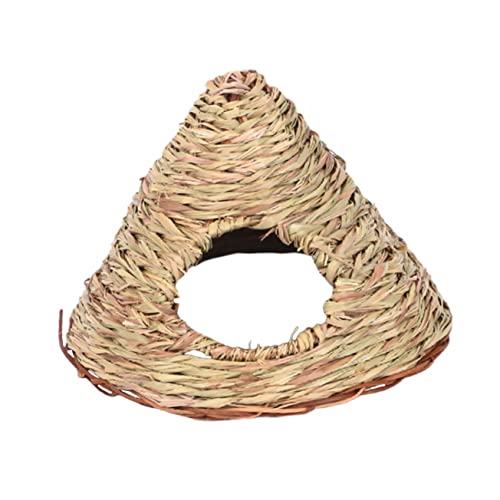 NULYLU 1 Stück Stroh Vogel Stroh Birdcage Stroh Vogelhaus Haustier Vogel Nest Schlafendes Nest NULYLU 1 Stück Stroh Vogel Stroh Birdcage Stroh Vogelhaus Haustier Vogel Nest Schlafendes Nest von NULYLU