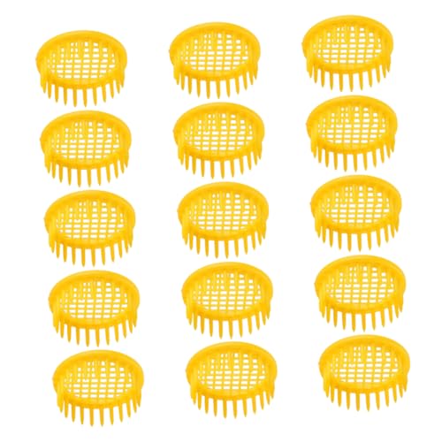 NULYLU 15 Stück Robuste Kunststoffkäfige für Bienenzucht Imkereizubehör zur Isolierung und Effizienten Aufzucht Bienenkönigin für Verschiedene Bienenstöcke NULYLU 15 Stück Robuste Kunststoffkäfige für Bienenzucht Imkereizubehör zur Isolierung und Effizienten Aufzucht Bienenkönigin für Verschiedene Bienenstöcke von NULYLU
