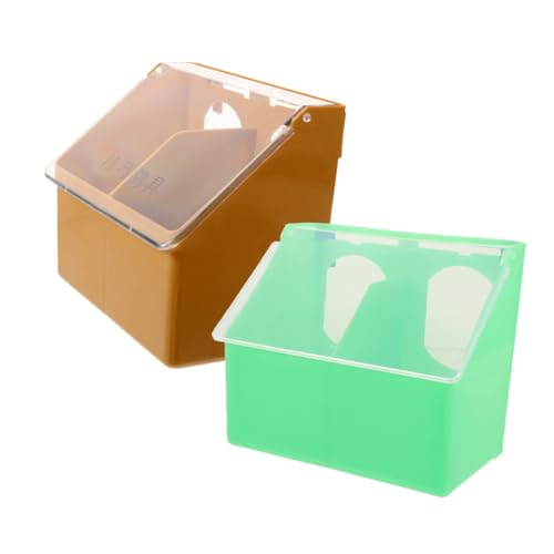 NULYLU 2 Stück Hängebox, Trog, Taubenbedarf, Vogelfutternapf, Taubenfutterspender, Vogelfutterbecher, Vogelkäfig Futterspender, Stabile Futterschale, Vogelfutterspender, NULYLU 2 Stück Hängebox, Trog, Taubenbedarf, Vogelfutternapf, Taubenfutterspender, Vogelfutterbecher, Vogelkäfig Futterspender, Stabile Futterschale, Vogelfutterspender, von NULYLU