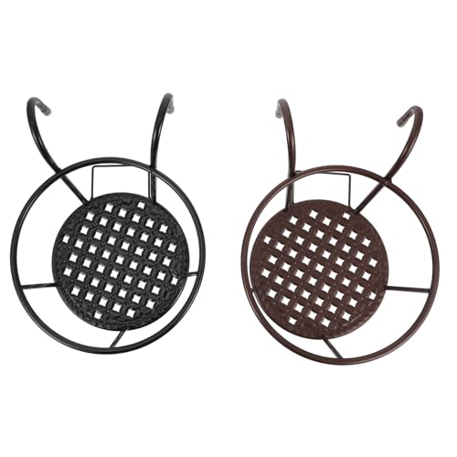 NULYLU 2 Stück Wandmontierter Pflanzenständer Halterung für Geländer und Innenräume Stilvolles Design für Bonsai und Kleine Pflanzen und Antikbronze NULYLU 2 Stück Wandmontierter Pflanzenständer Halterung für Geländer und Innenräume Stilvolles Design für Bonsai und Kleine Pflanzen und Antikbronze von NULYLU