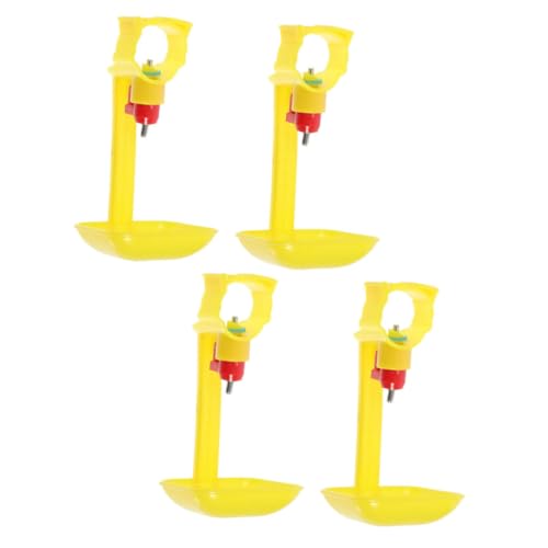 NULYLU 4 Stück Automatische Hühnertränke Wasserspender für Geflügel Trinkbecher für Hühner und Andere Nutztiere Einfache Installation für Garten und Farm NULYLU 4 Stück Automatische Hühnertränke Wasserspender für Geflügel Trinkbecher für Hühner und Andere Nutztiere Einfache Installation für Garten und Farm von NULYLU