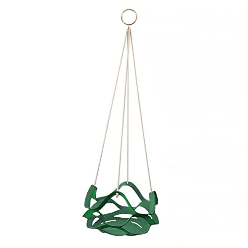 NULYLU Blumentopf-Hängekorb aus Leder Rolle Pflanzenhaken hängend Anlage Pflanzenhalter für die Wand küchendekoration deckenkorb blumenregal Pflanzgefäß-Aufhänger Korb aus Topfleder Green NULYLU Blumentopf-Hängekorb aus Leder Rolle Pflanzenhaken hängend Anlage Pflanzenhalter für die Wand küchendekoration deckenkorb blumenregal Pflanzgefäß-Aufhänger Korb aus Topfleder Green von NULYLU
