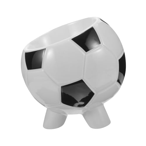 NULYLU Fußball Futternapf Für Hunde, Futternapf Für Katzen, Wassernapf Für Haustiere, Futternapf Für Welpen, Futternapf Für Haustiere, Keramik Futternapf Für Welpen, Hundenapf, von NULYLU