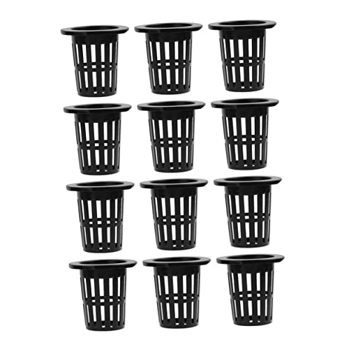 NULYLU Hydroponische Pflanzkörbe Schwarze Netzbecher Für Pflanzenanzucht 70mm Ideal Für Garten Und Hydroponik Anbau NULYLU Hydroponische Pflanzkörbe Schwarze Netzbecher Für Pflanzenanzucht 70mm Ideal Für Garten Und Hydroponik Anbau von NULYLU